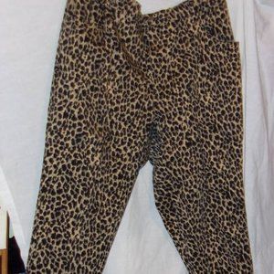 Leopard Pant -Cotton 5 pocket- Size 24
